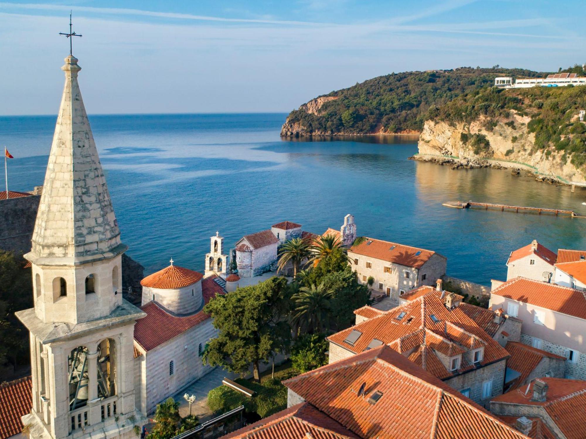 Alessandra Apartments Sveti Stefan Exterior foto