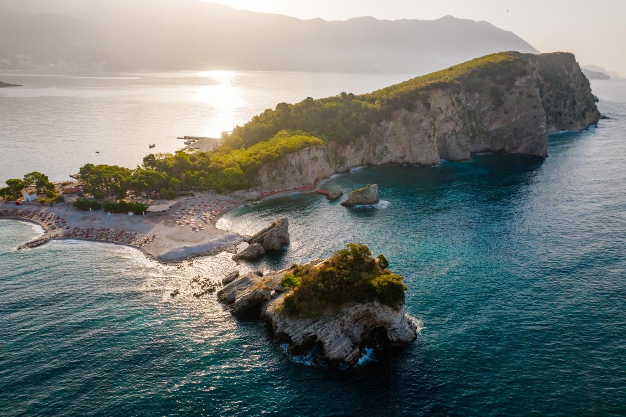 Alessandra Apartments Sveti Stefan Exterior foto