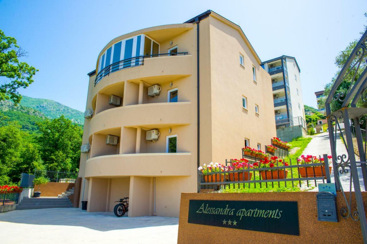 Alessandra Apartments Sveti Stefan Exterior foto